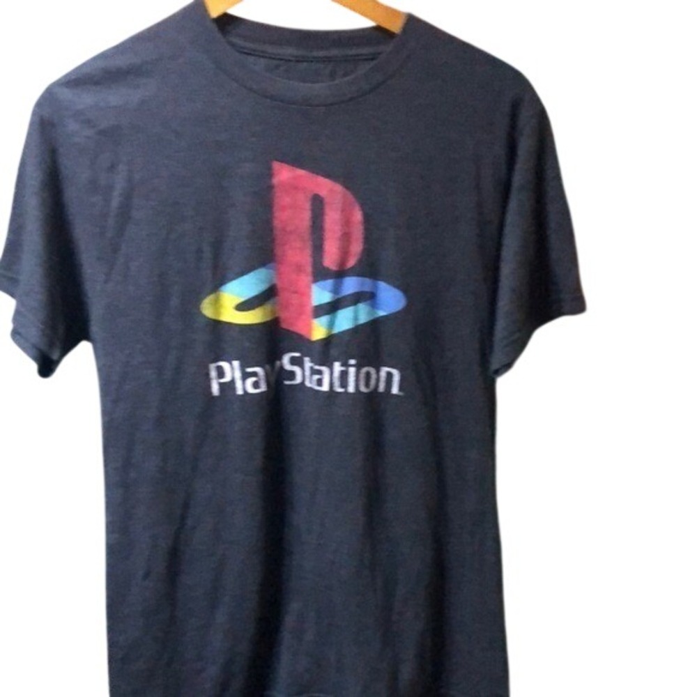 PlayStation Logo T-Shirt‎ - Black